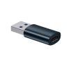 Adapter Baseus ZJJQ000103 Ingenuity USB-A do USB-C, OTG Niebieski