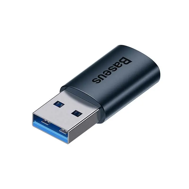 Adapter Baseus ZJJQ000103 Ingenuity USB-C do USB-A, OTG Niebieski