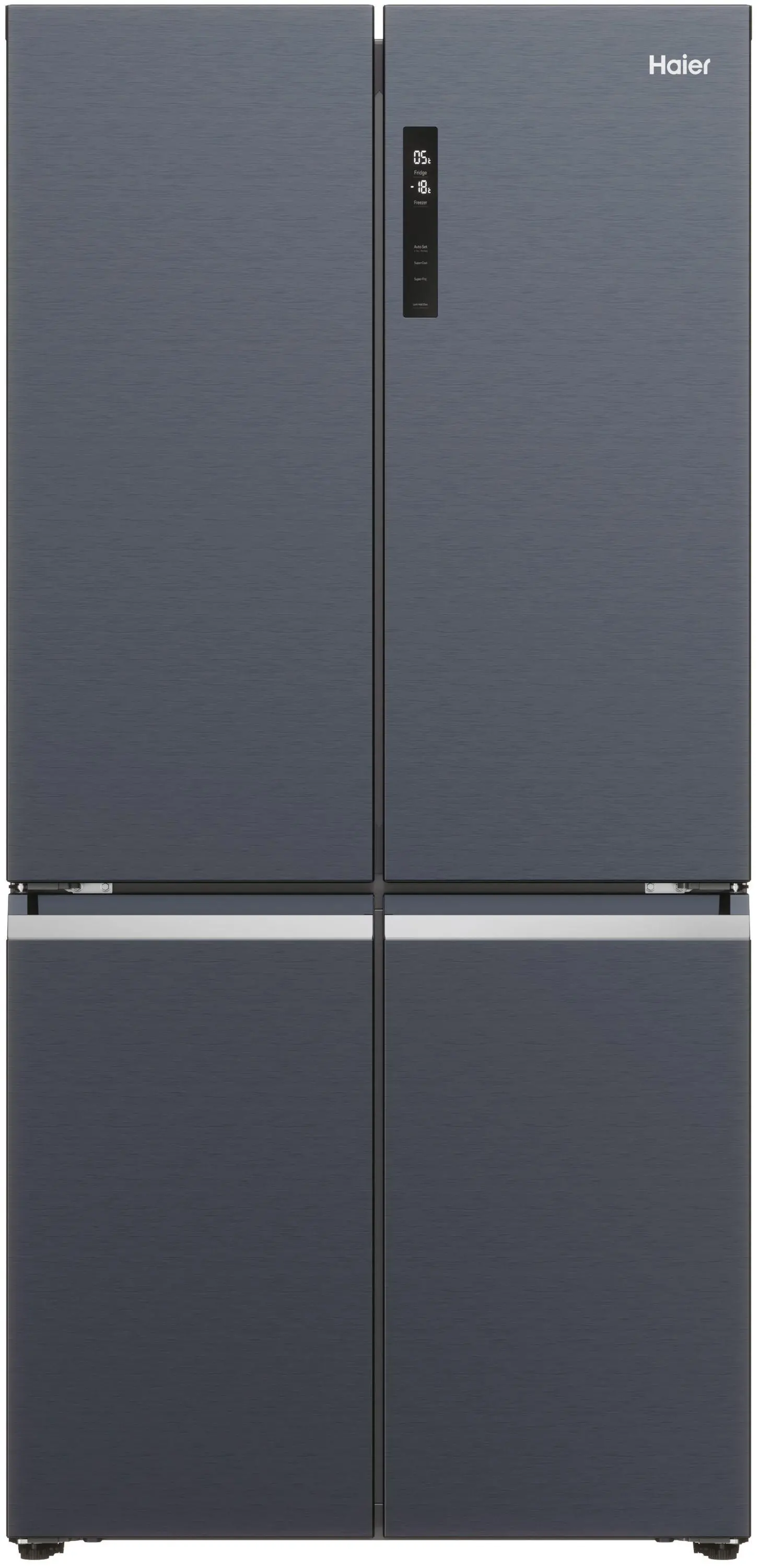 Lodówka Haier Seria 5 HCR5919ENMB Pełny No Frost 190cm Szuflada z kontrolą wilgotności Grafitowy