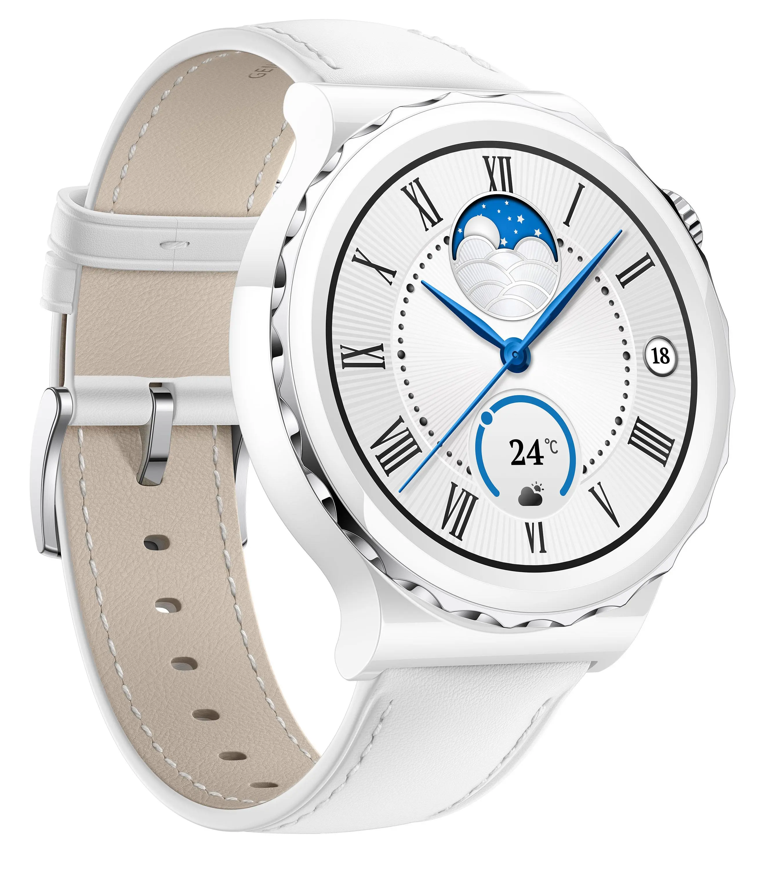 Smartwatch Huawei Watch GT 3 Pro 43mm Classic 43mm GPS Biały