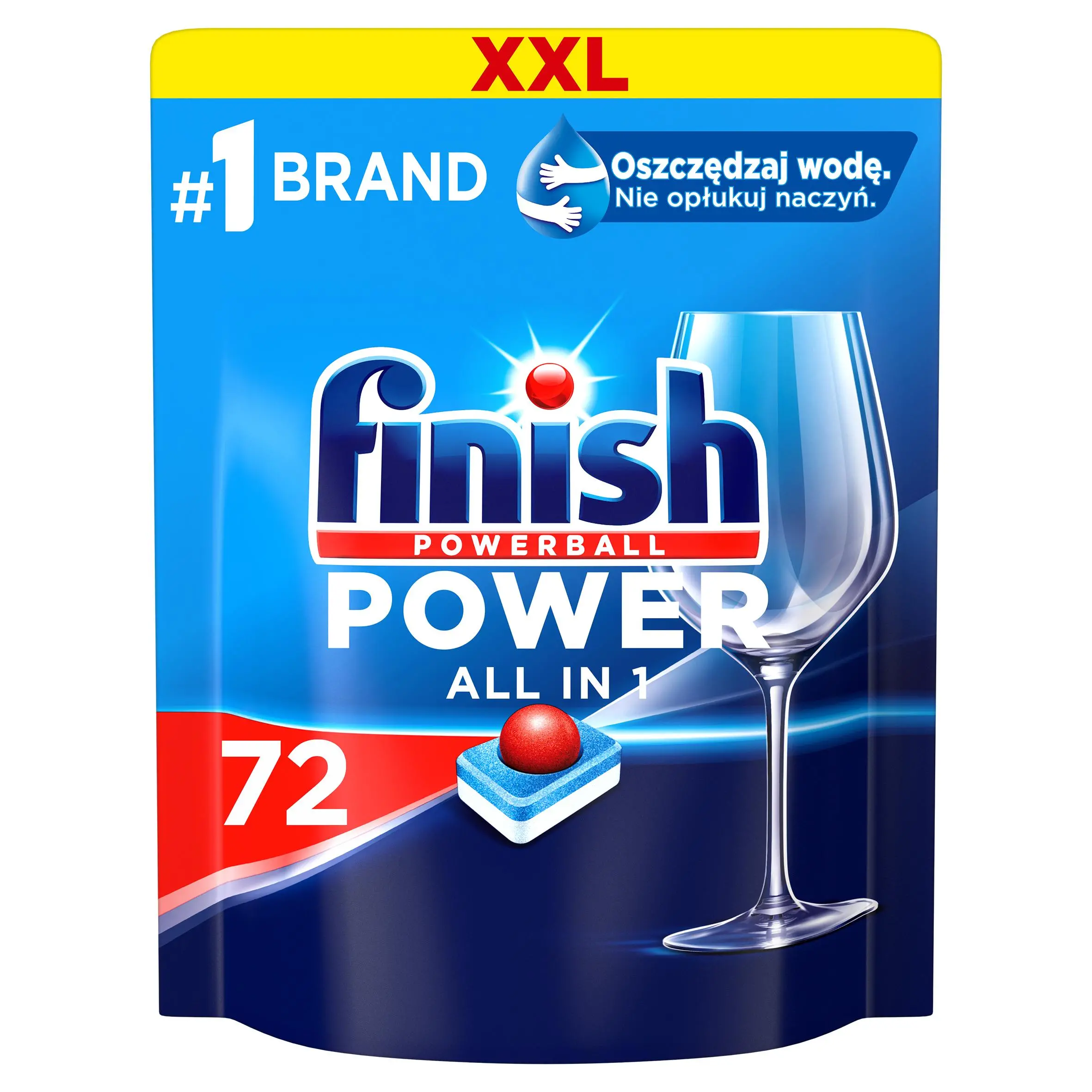 Tabletki do zmywarki Finish Power All in 1 Fresh 72szt.