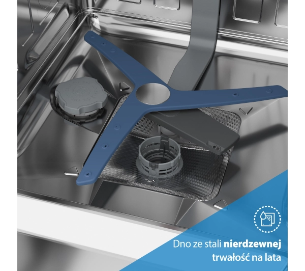 Beko bPro500 BDIN38643C 59,8cm Automatyczne otwieranie drzwi Szuflada na sztućce - DRUGI -30%, ALBO 5-TY ZA 1ZŁ - Kup na Raty - RRSO 0%