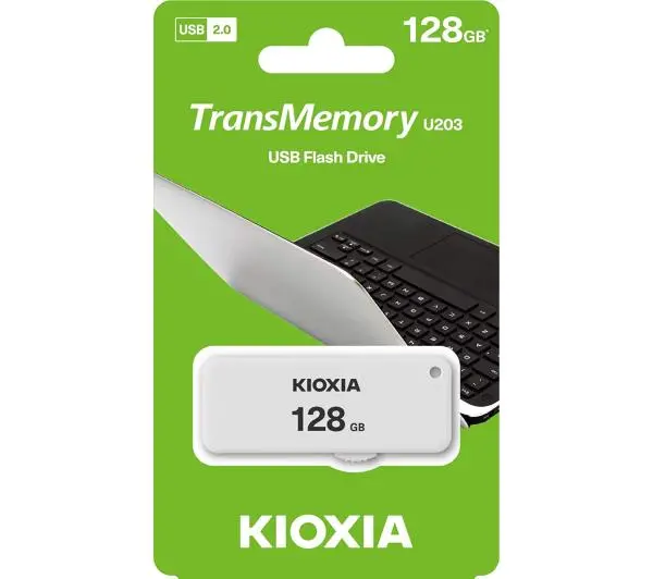 Kioxia TransMemory U203 128GB USB 2.0  Biały