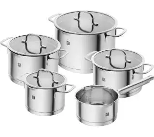 Zwilling TrueFlow Indukcja Stal nierdzewna 9 elementów - Kup na Raty - RRSO 0%