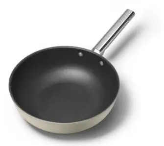 Patelnia Smeg CKFW3001CRM Indukcja Non-stick PTFE 30cm