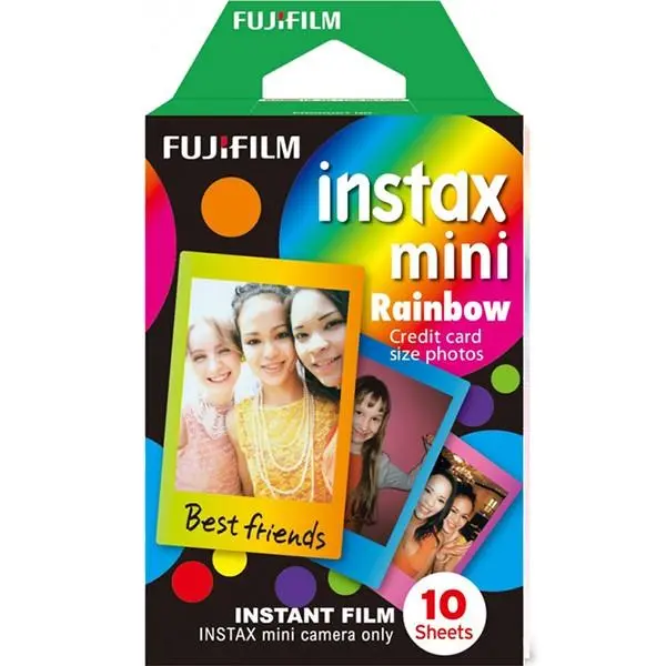 Wkład do aparatu Fujifilm Instax Mini Rainbow 10szt.