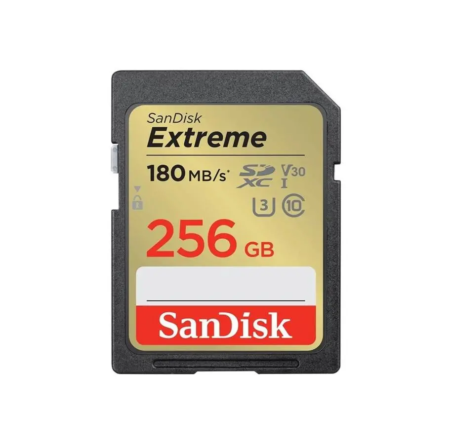 Karta pamięci SANDISK SDXC 256GB Extreme 180/130MB/s