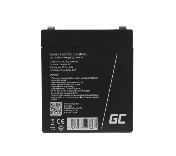 Green Cell AGM27 AGM VRLA 12V 5Ah