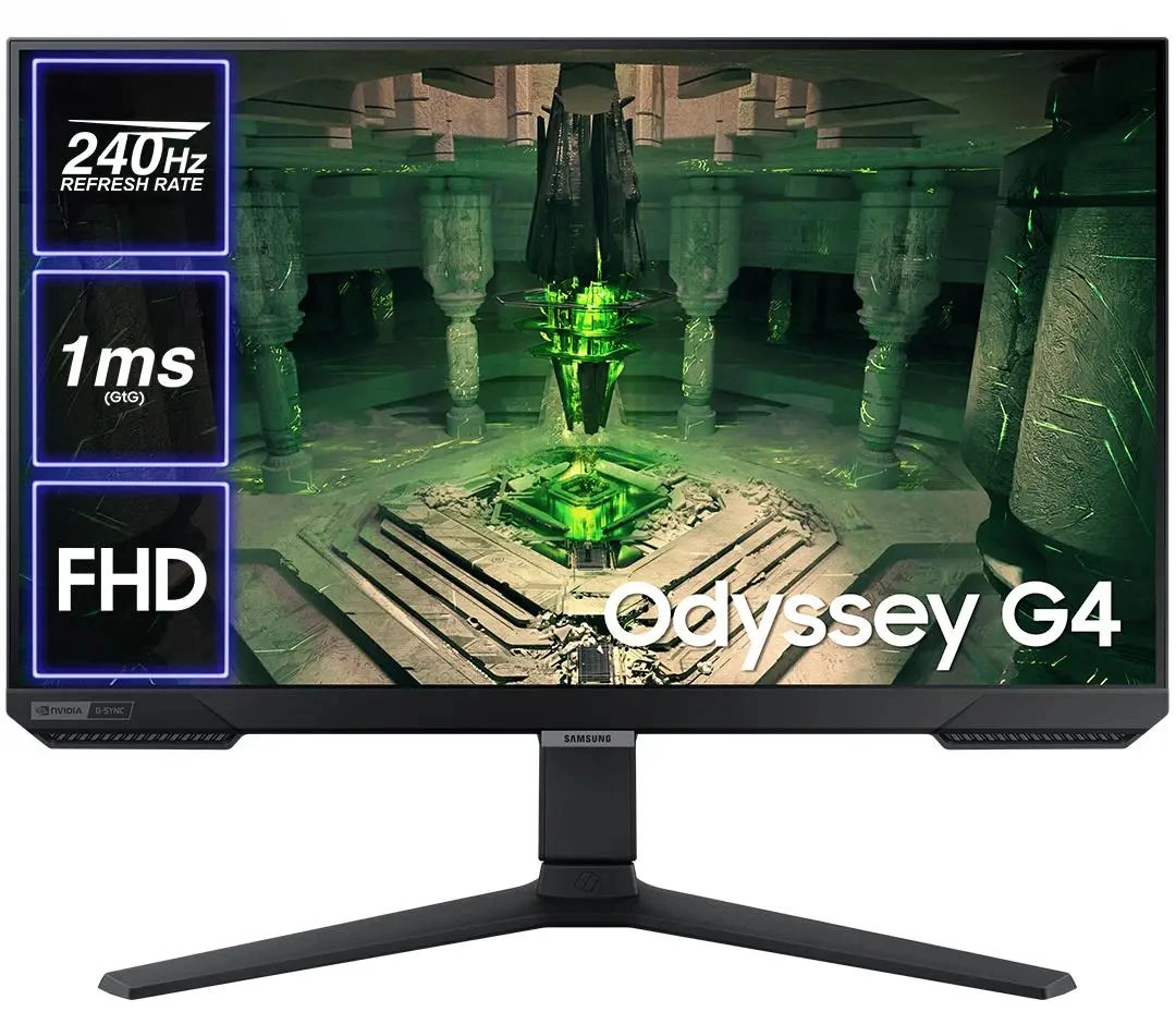 Monitor Samsung Odyssey G4 S25BG400EU 25" Full HD IPS 240Hz 1ms Gamingowy