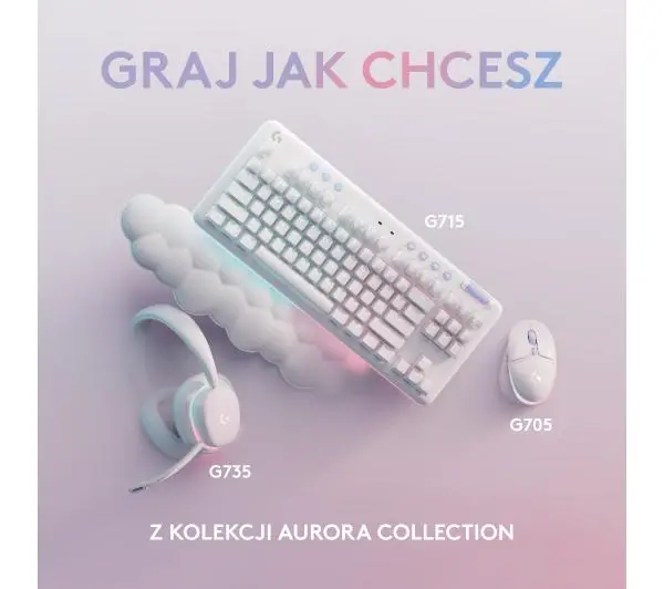 Logitech G713 GX Tactile Biały - Kup na Raty - RRSO 0%
