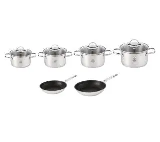 La Bonita Excelente LB10ZG004 10 elementów Indukcja Stal nierdzewna - Kup na Raty - RRSO 0%