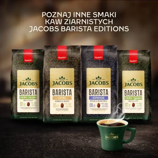 Kawa ziarnista Jacobs Barista Crema Italiano 1kg