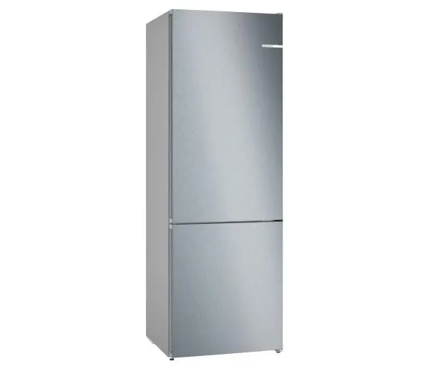 Lodówki - Bosch Serie 4 KGN492LDF Pełny No Frost 203cm Szuflada z kontrolą wilgotności Srebrny