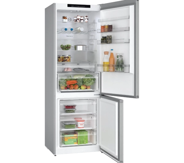 Bosch Serie 4 KGN492LDF Pełny No Frost 203cm Szuflada z kontrolą wilgotności Srebrny - DRUGI -30%, ALBO 5-TY ZA 1ZŁ - Kup na Raty - RRSO 0%