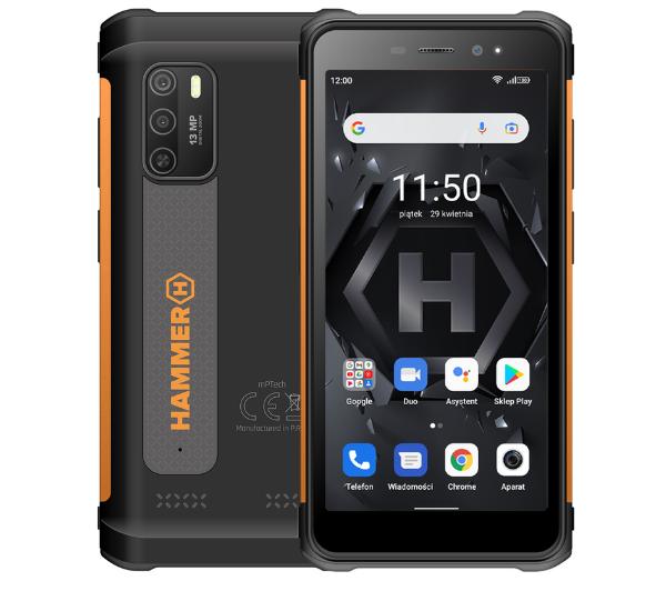 Smartfon myPhone Hammer Iron 4 5,5" 13Mpix Pomarańczowy