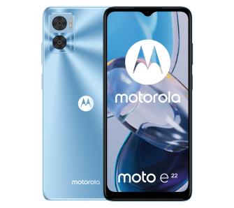 Smartfon Motorola moto e22 4/64GB 6,5" 90Hz 16Mpix Niebieski