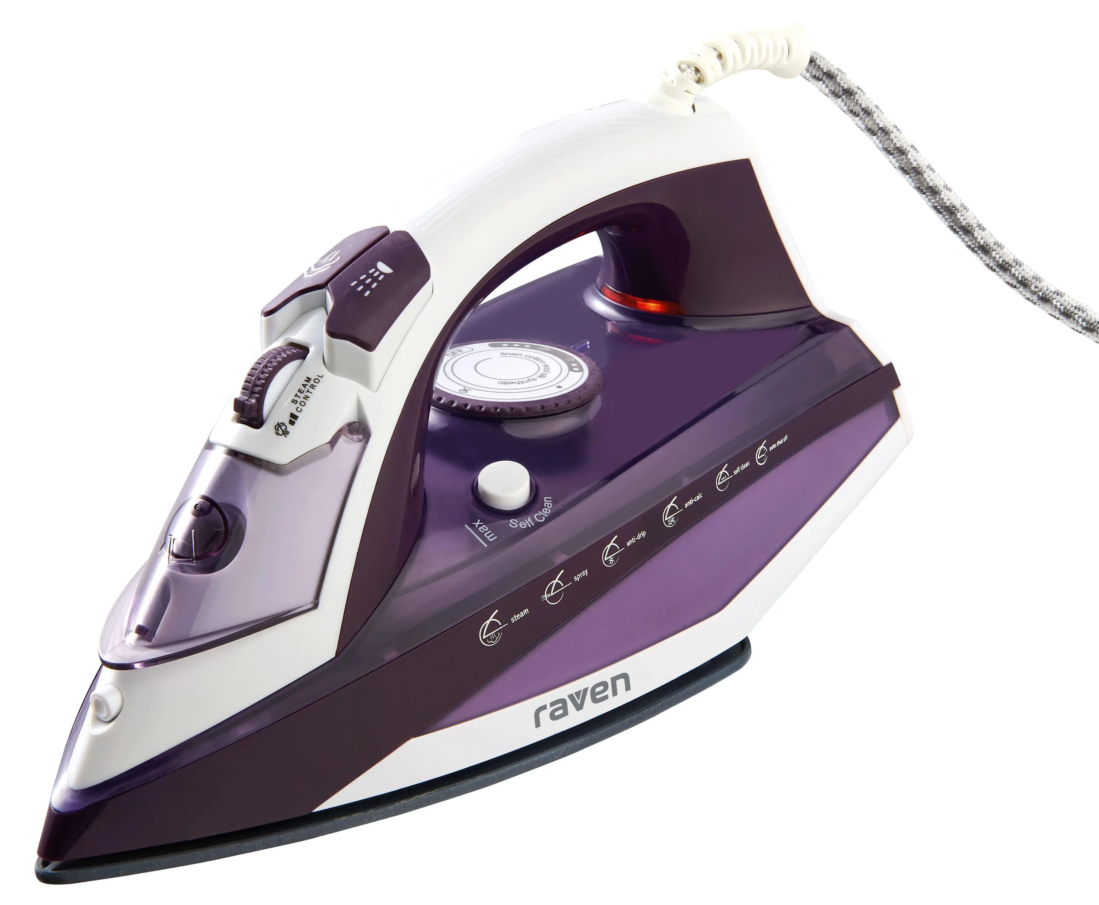 Żelazko Raven EZ005X Steam Iron 140g/min 2600W