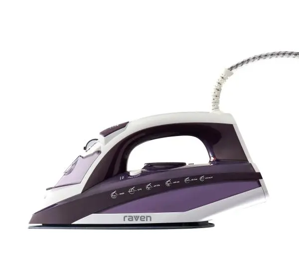 Raven EZ005X Steam Iron 140g/min 2600W