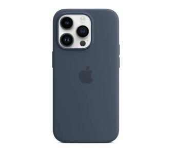 Etui Apple silikonowe z MagSafe do iPhone 14 Pro błękit