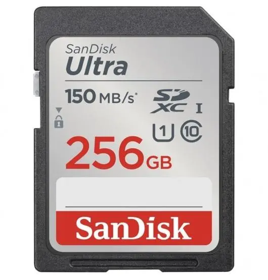 Karta pamięci SANDISK Ultra SDXC UHS-I 256GB 150MB/s
