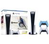 Konsola Sony PlayStation 5 (PS5) z napędem + FIFA 23 + dodatkowy pad (niebieski)