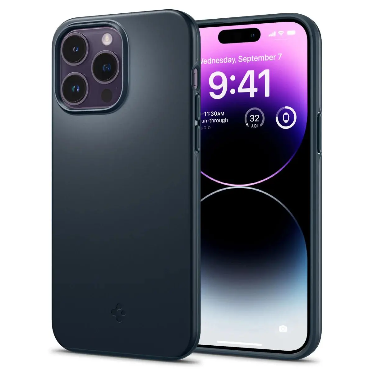 Etui Spigen Thin Fit do iPhone 14 Pro Max black