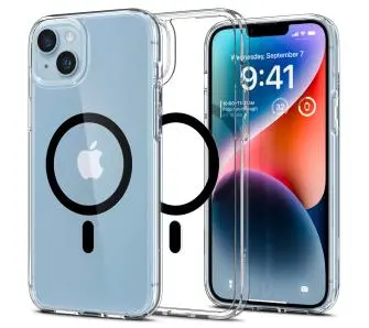 Etui Spigen Ultra Hybrid MagSafe do iPhone 14 Plus Czarny