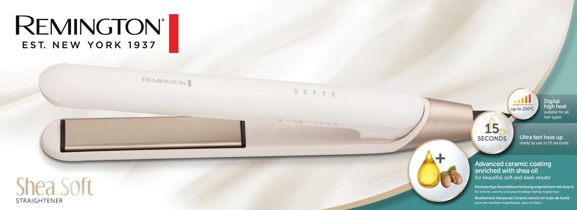 Prostownica Remington Shea Soft S4740