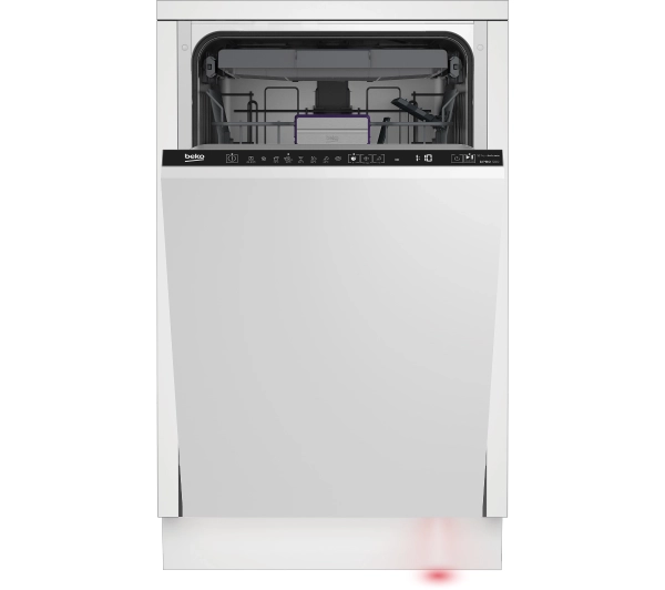 Zmywarki do zabudowy - Beko bPro500 BDIS38042Q 44,8cm Automatyczne otwieranie drzwi Szuflada na sztućce