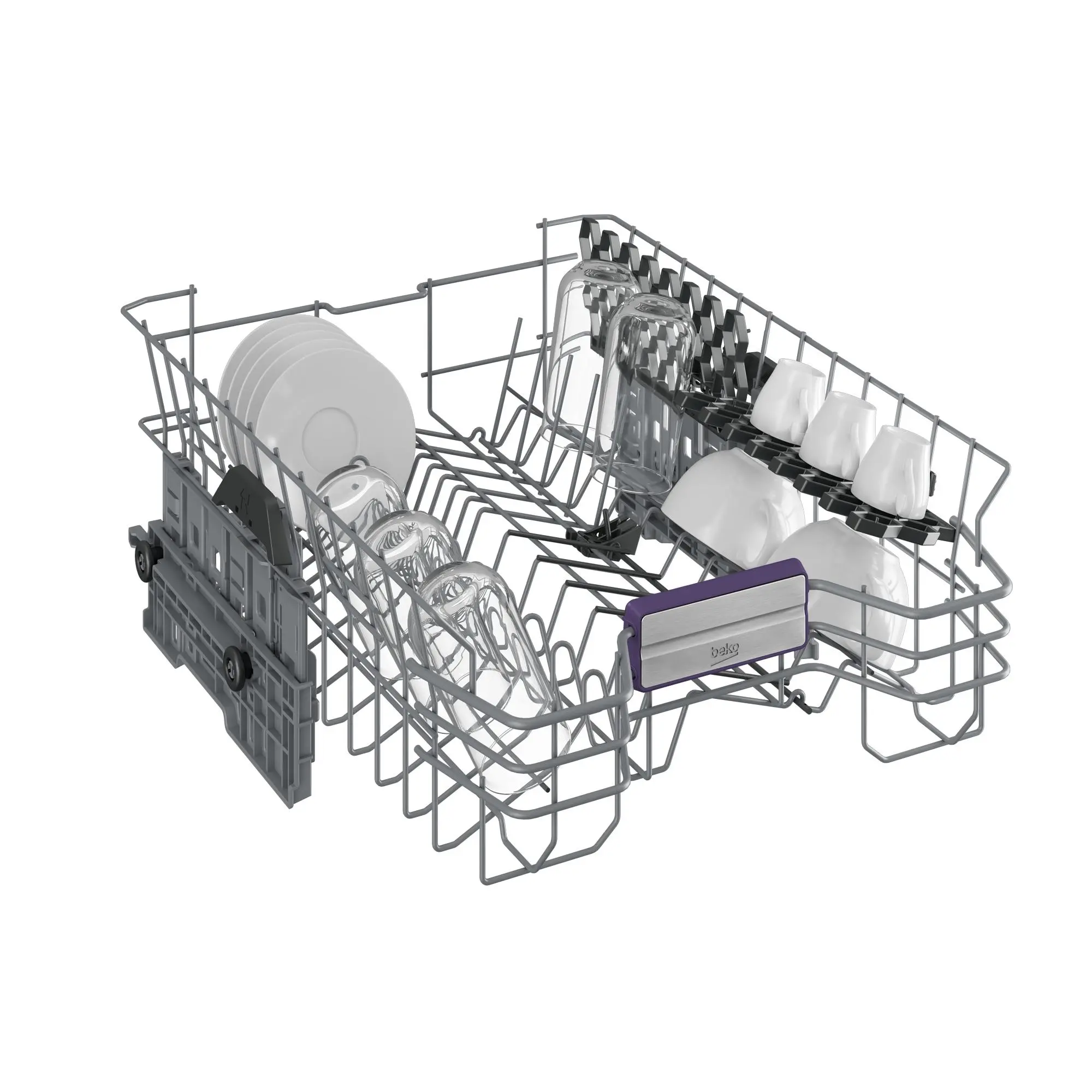 Zmywarka Beko bPro500 BDIS38042Q 44,8cm Automatyczne otwieranie drzwi Szuflada na sztućce