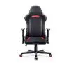 Fotel Diablo Chairs X-Starter Gamingowy do 120kg Tkanina Czarno-czerwony