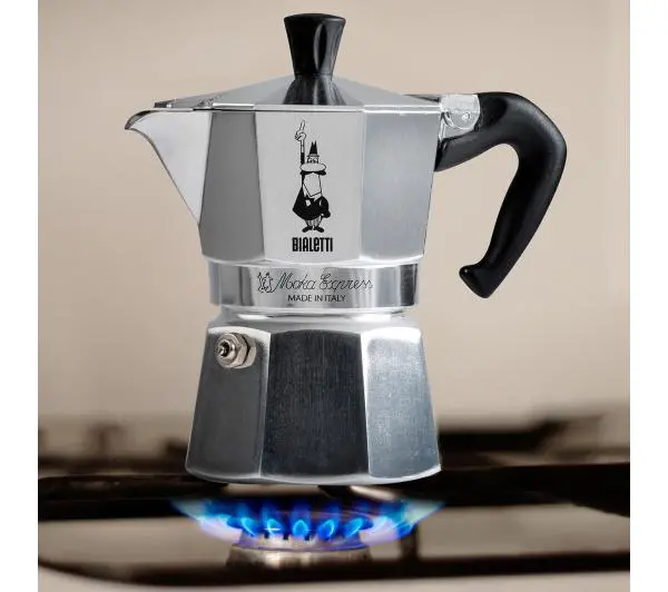 Bialetti Moka Express 1tz 65ml Srebrny