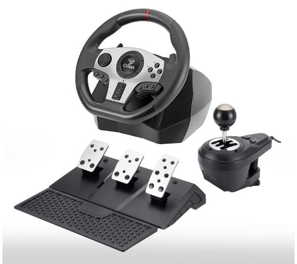 Cobra GT900 Pro Rally z pedałami - do PS4, PS3, Xbox One, Xbox 360 PC, Nintendo - Dobra cena, Opinie w Sklepie RTV EURO AGD