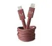 Kabel Fresh 'n Rebel USB-C do Lightning 2m Safari red