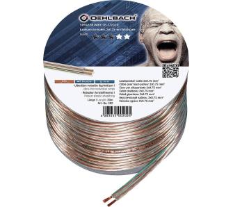 Kabel głośnikowy Oehlbach Speaker Wire SP-7 (202 - 2x0,75mm, 20m, transparent)