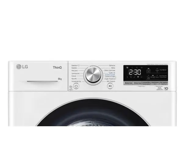 LG RC80V9AV3N 61,5cm 8kg Zdalne sterowanie - DRUGI -30%, ALBO 5-TY ZA 1ZŁ - Kup na Raty - RRSO 0%