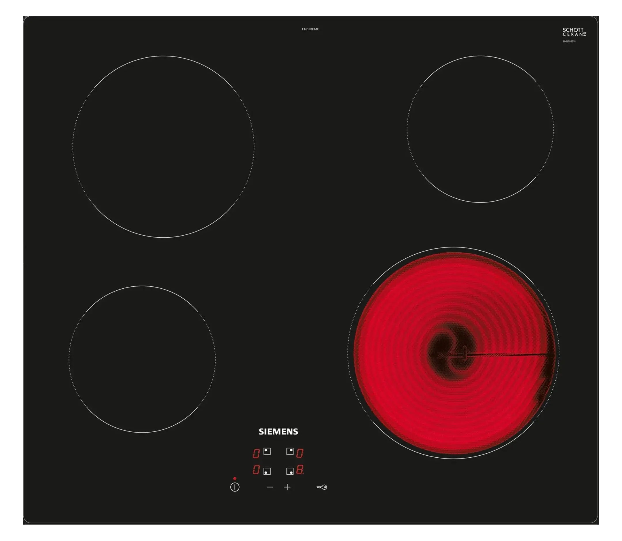 Płyta ceramiczna Siemens iQ100 ET61RBEA1E 59,2cm