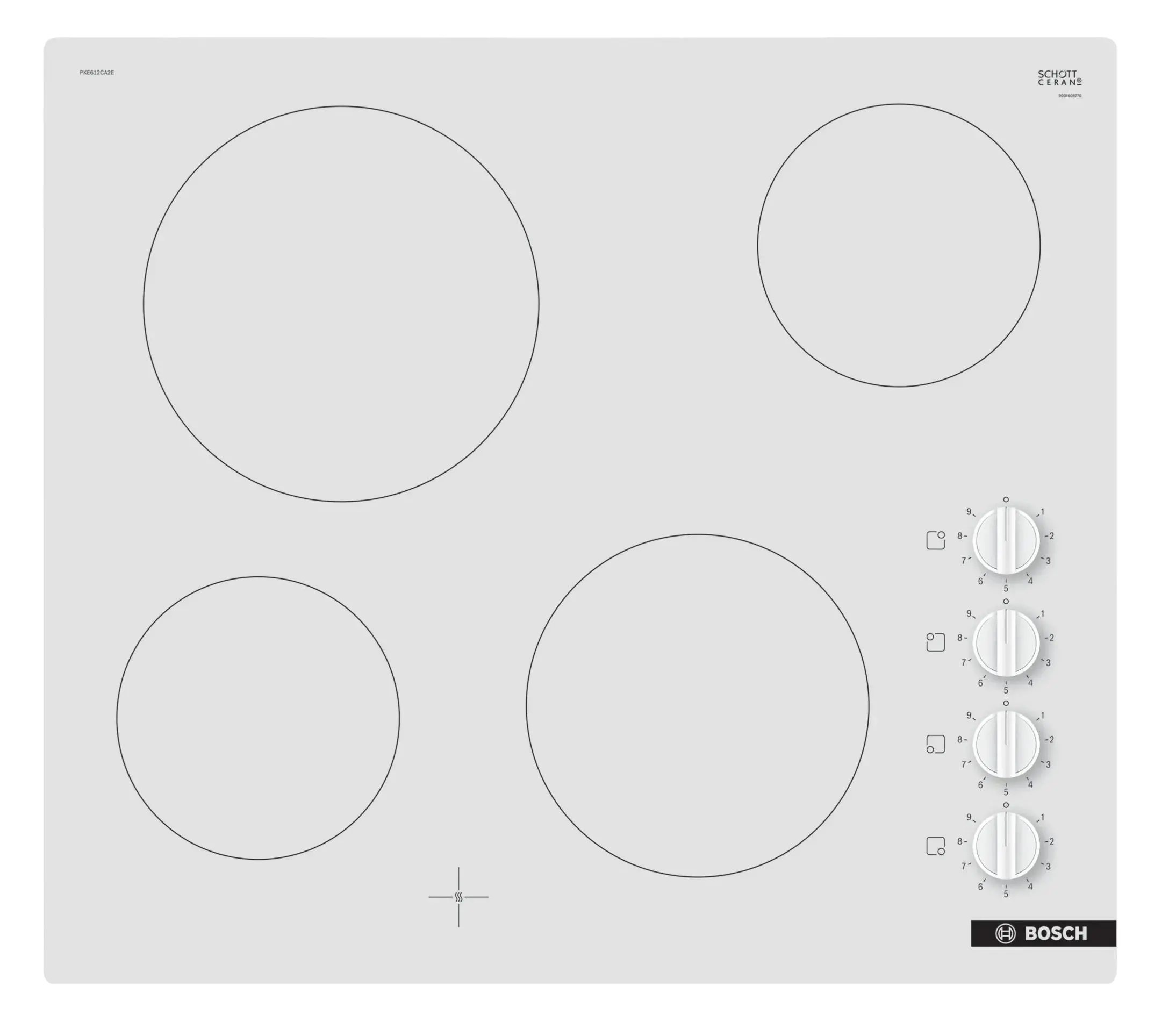 Płyta ceramiczna Bosch Serie 2 PKE612CA2E 59,2cm