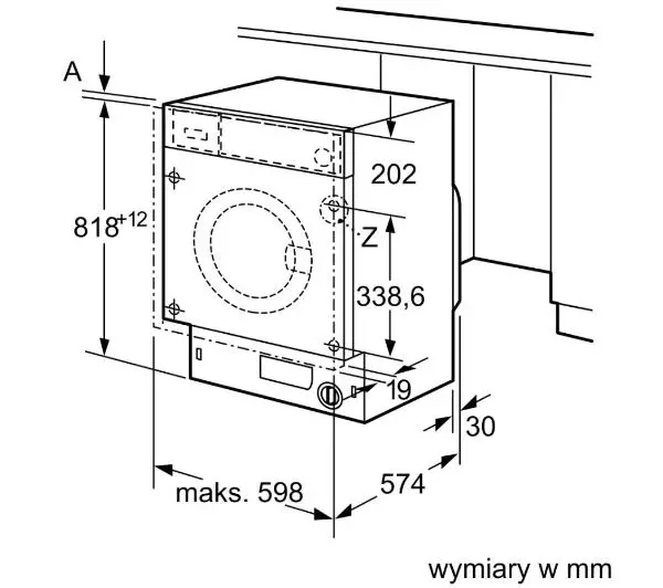 Bosch Serie 8 WIW28542EU 8kg 1400obr/min - DRUGI -30%, ALBO 5-TY ZA 1ZŁ - Kup na Raty - RRSO 0%