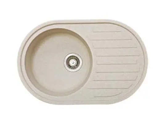 Zlewozmywak Franke Ronda ROG 611 Granitowy Beżowy