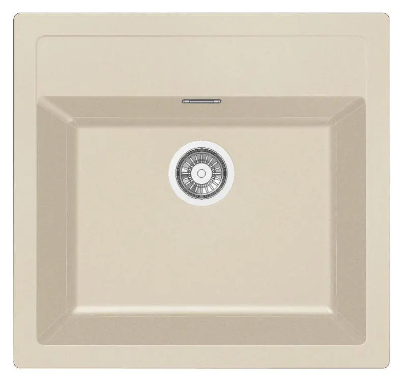 Zlewozmywak Franke Sirius SID 610 Tectonite Beżowy