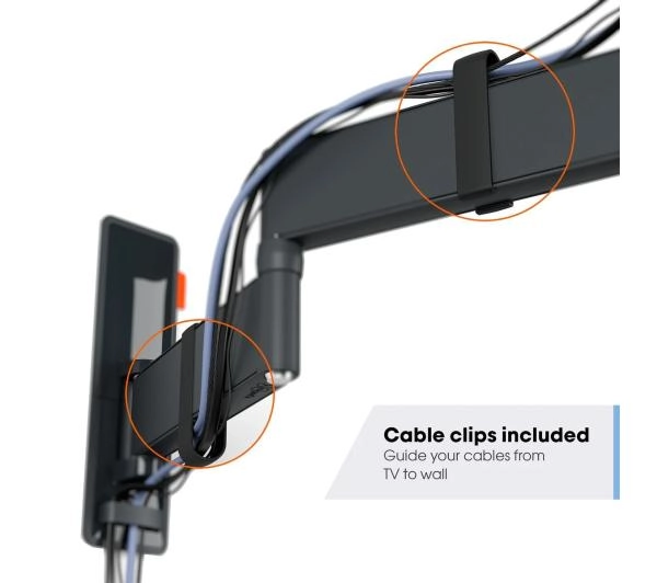 Vogels TVM 3643 Czarny od 40" do 77" Max 35kg - Kup na Raty - RRSO 0%