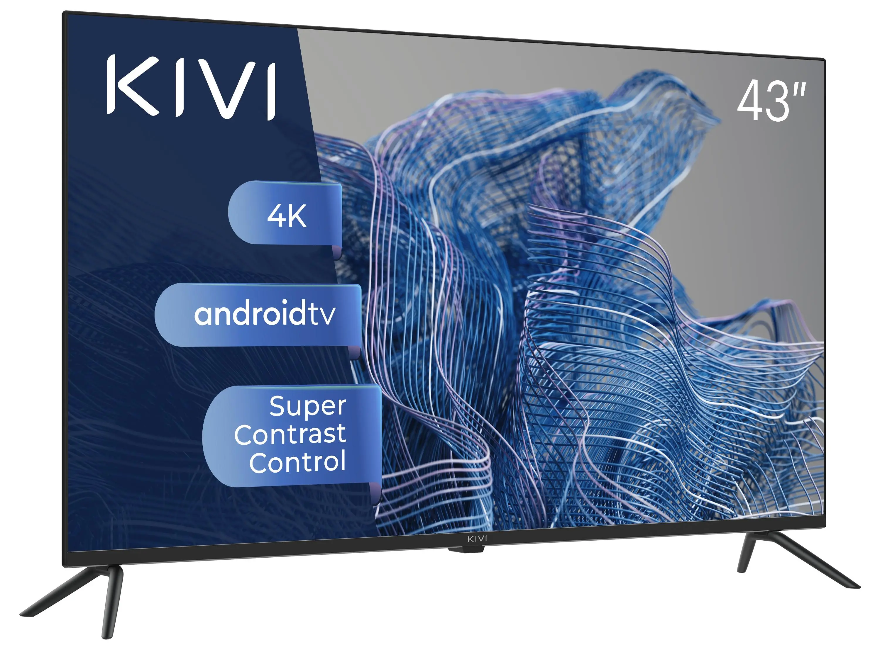 Telewizor KIVI 43U740NB 43" LED 4K Android TV HDMI 2.1 DVB-T2