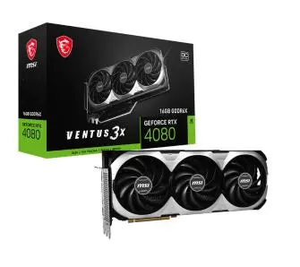 Karta graficzna MSI GeForce RTX 4080 VENTUS 3X OC 16GB GDDR6X 256bit DLSS 3