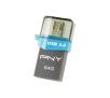 PenDrive PNY OTG Duo-Link 64GB USB 3.0
