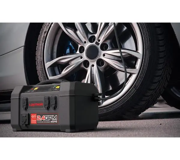 Lokithor AW401 Jump Starter 5w1 20000mAh 2500A kompresor 150psi myjka 15mpa Szary - Kup na Raty - RRSO 0%