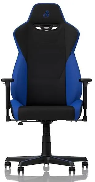 Fotel Nitro Concepts S300 Galactic Blue Gamingowy do 135kg Tkanina Czarno-niebieski