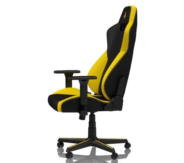 Nitro Concepts S300 Astral Yellow Gamingowy  do 135kg Tkanina Czarno-żółty - Kup na Raty - RRSO 0%