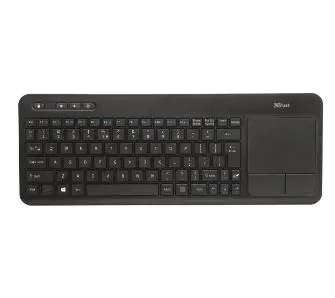 Klawiatura Trust Veza Wireless Touchpad Keyboard Czarny