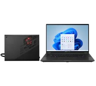 Laptop 2w1 ASUS ROG Flow X16 2022 GV601RW-M5048W 16" 165Hz R9 6900HS 32GB RAM  1TB Dysk SSD  RTX3070Ti  Win11 Szary